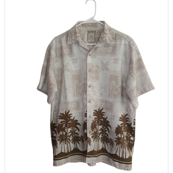 Extreme Gear Tropical Palm Tree Print Shirt - Picture 1 of 7